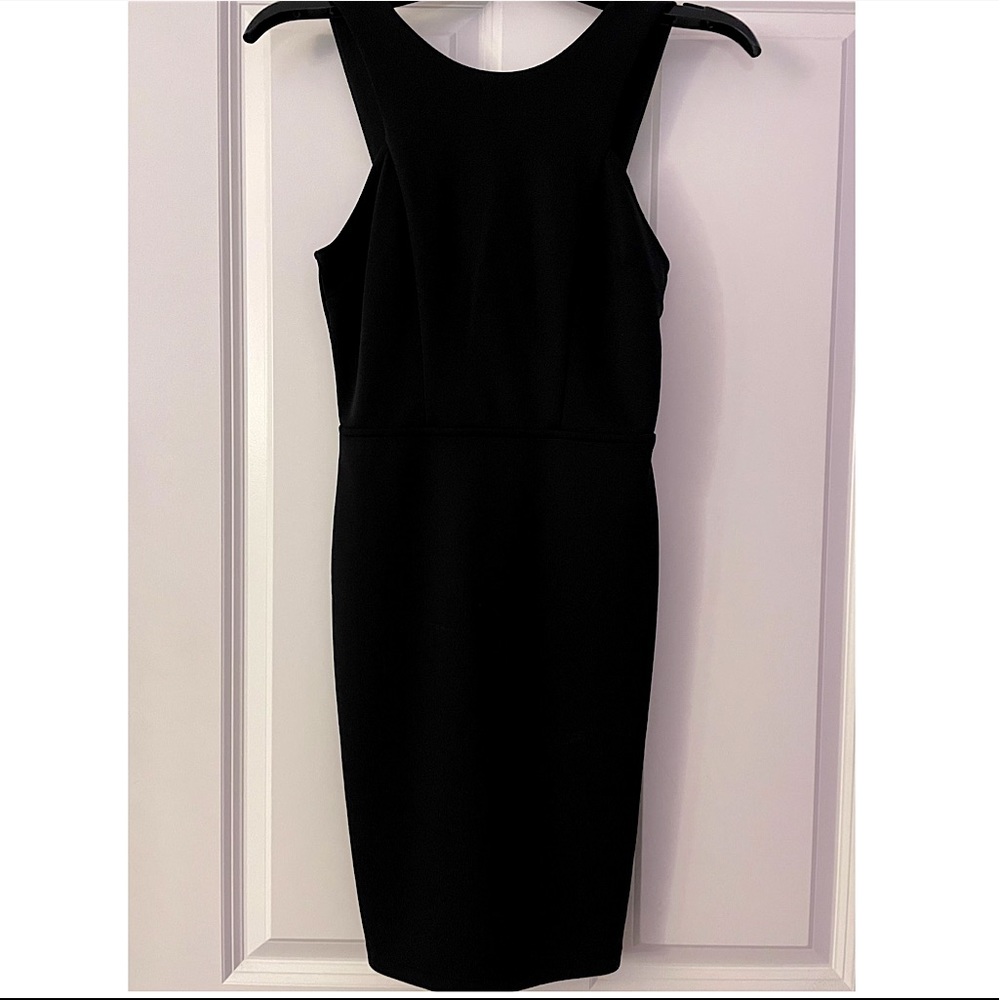 Simple Little Black Dress w/ back detailing